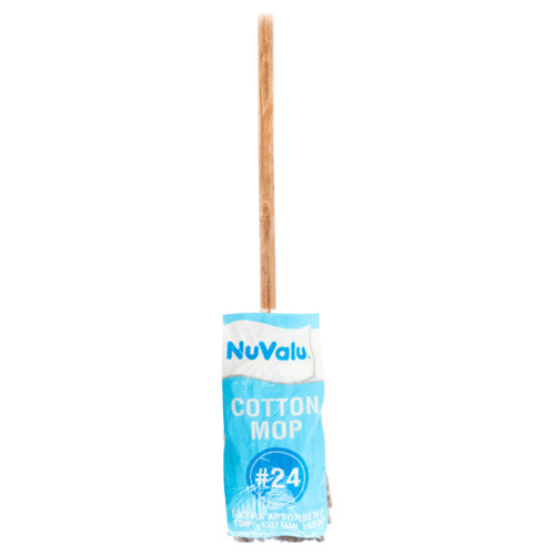 WHOLESALE NUVALU COTTON MOP #24 310G W LONG HANDLE SOLD BY CASE Online now