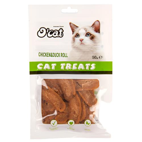 WHOLESALE O CAT CAT  TREAT CHICKEN & DUCK ROLL SOLD BY CASE Online