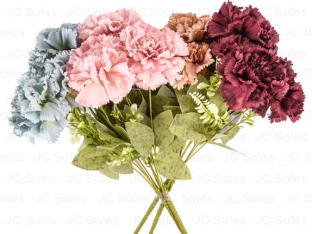 WHOLESALE ARTIFICIAL FLOWER CARNATION SOLD BY CASE Hot on Sale