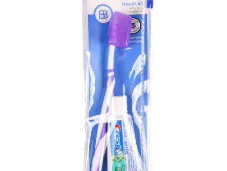 NEW WHOLESALE ORAL CARE TRAVEL KIT ASST COLOR SOLD BY CASE Fashion