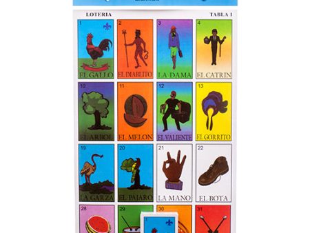 WHOLESALE TOY LOTERIA GAME JUMBO 10 PLAYING CARDS SOLD BY CASE Online