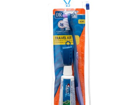 WHOLESALE DR. FRESH TRVEL KIT 3PC W TOOTHPASTE & POUCH SOLD BY CASE Online Sale