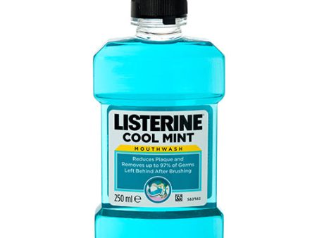 WHOLESALE LISTERINE MOUTHWASH COOLMINT 250 ML SOLD BY CASE Discount