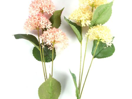 WHOLESALE ARTIFICIAL FLOWER BRANCH 67CM W ASST COLORS SOLD BY CASE on Sale