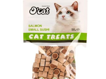 WHOLESALE O CAT CAT  TREAT SALMON SMALL SUSHI SOLD BY CASE Sale