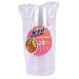 NEW WHOLESALE SERU DISPOSABLE PLASTIC CUPS 9OZ. 28CT. SOLD BY CASE For Discount