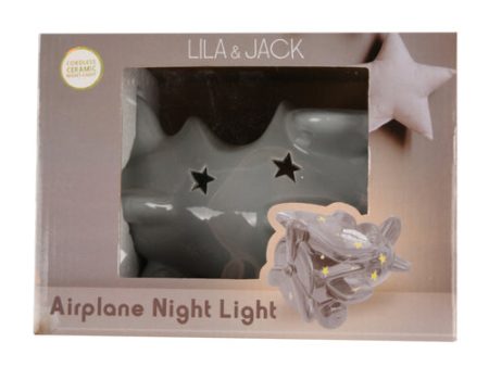 WHOLESALE NIGHT LIGHT CERAMIC AIR PLANE BATTERY OPERATED SOLD BY CASE Hot on Sale