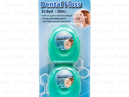 WHOLESALE DENTAL FLOSS 30M 2PC SET SOLD BY CASE Online Hot Sale