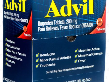 WHOLESALE ADVIL REGULAR 50 2CT SOLD BY CASE Cheap