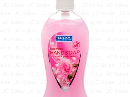 WHOLESALE LUCKY LIQUID HAND SOAP ROSE PETALS 13.5 OZ SOLD BY CASE Supply