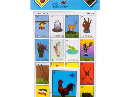 WHOLESALE MEXICAN PLAYING CARD LOTERIA #20100 SOLD BY CASE Online Hot Sale