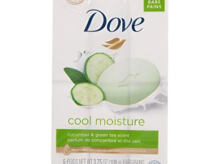 WHOLESALE DOVE BAR SOAP COOL MOIST 3.75 OZ(12X6PK) SOLD BY CASE Online Sale