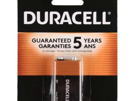 WHOLESALE DURACELL 9V SINGLE PACK SOLD BY CASE on Sale