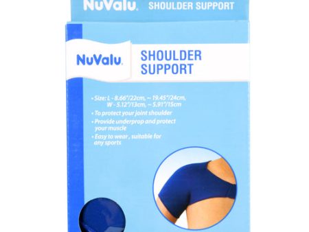 WHOLESALE NUVALU ELASTIC SHOULDER SUPPORT SOLD BY CASE on Sale