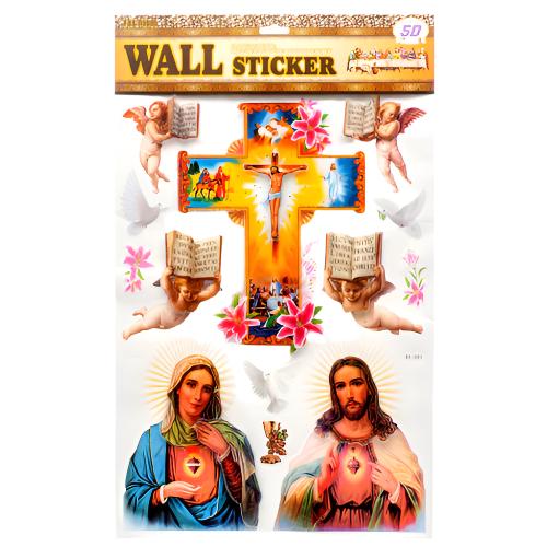 WHOLESALE WALL STICKERS JESUS ASST DESIGN SOLD BY CASE Fashion