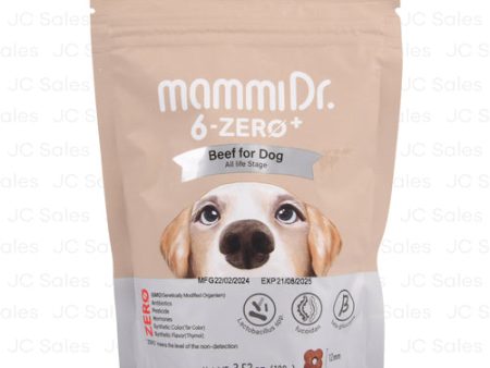 WHOLESALE 6-ZERO ORGANIC DOG FOOD BEEF 3.52OZ SOLD BY CASE Online