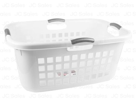 WHOLESALE STERILITE ULTRA LAUNDRY BASKET WHITE SOLD BY CASE Fashion