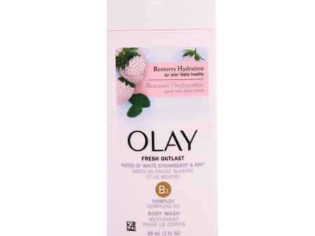 NEW WHOLESALE OLAY FRESH BODY WASH STRAWBERRY & MINT 3 OZ SOLD BY CASE Online now