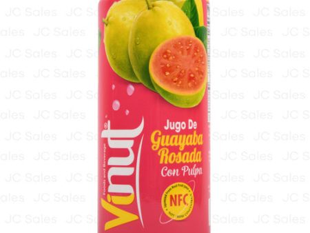 WHOLESALE VINUT PINK GUAVA JUICE W  PULP 16.57OZ SOLD BY CASE on Sale