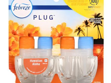 WHOLESALE FEBREZE OIL REFILL HAWAIIAN ALOHA 2PK X .87 OZ SOLD BY CASE Supply