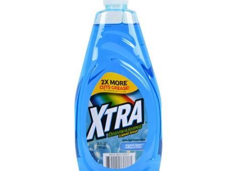 WHOLESALE XTRA DISH LIQUID CRYSTAL CLEAN 24 OZ SOLD BY CASE Online Hot Sale