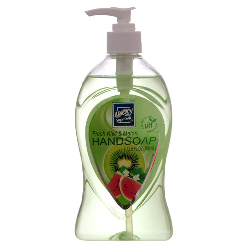 WHOLESALE LUCKY LIQUID HAND SOAP FRESH KIWI & MELON 13.5 OZ SOLD BY CASE Sale