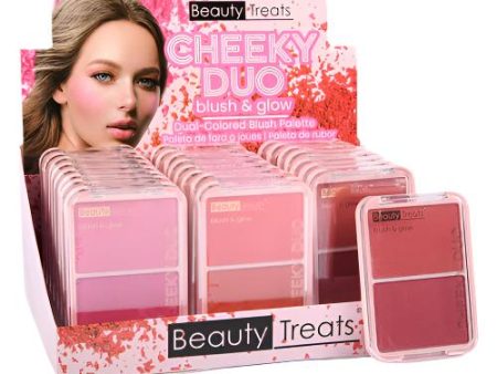 WHOLESALE BEAUTY TREATS 2 COLOR BLUSH ASST CLR IN DISP SOLD BY CASE Online Sale