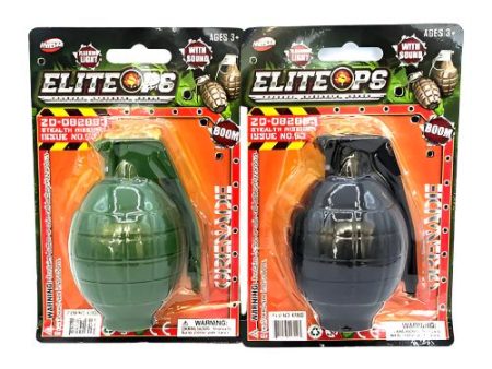 WHOLESALE TOY GRENADE W  SOUND & LIGHT SOLD BY CASE For Sale