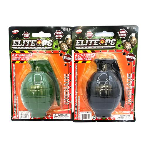 WHOLESALE TOY GRENADE W  SOUND & LIGHT SOLD BY CASE For Sale