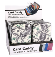 NEW WHOLESALE CARD CADDY ULTRA SLIM & LIGHTWEIGHT 100 DOLLAR BILL  DESIGN SOLD BY CASE For Sale