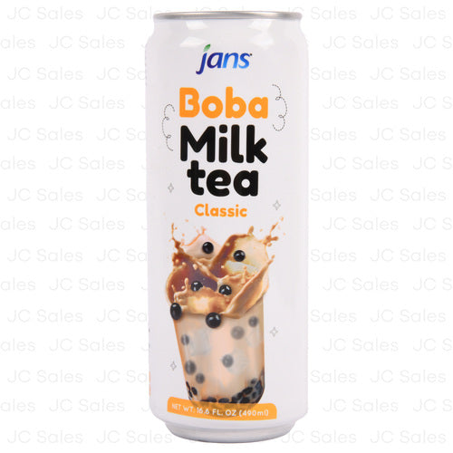 WHOLESALE JANS BOBA MILK TEA CLASSIC 16.6 OZ SOLD BY CASE Online