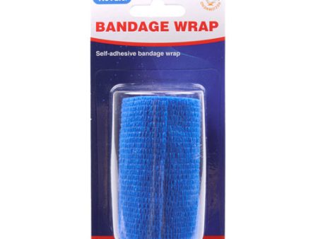 WHOLESALE NUVALU BANDAGE COHESIVE 3IN X 2.5YDS BLUE SOLD BY CASE Online Hot Sale