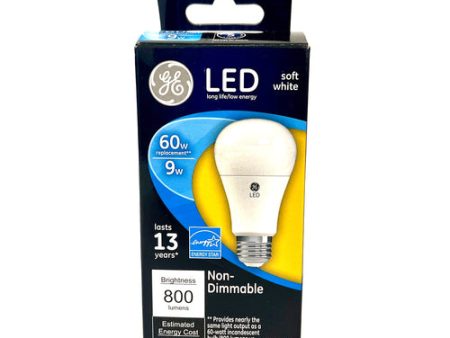 WHOLESALE LIGHT BULB GE 60 W LED SOFT WHITE SOLD BY CASE Supply