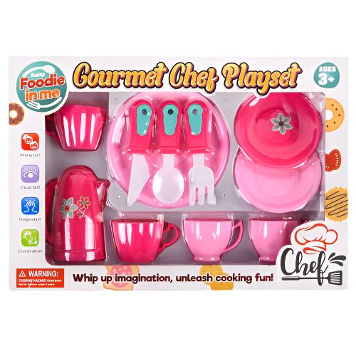 WHOLESALE TOY GOURMENT CHEF PLAYSET 3 ASST COLORS SOLD BY CASE For Discount