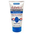 WHOLESALE FOOT CREAM DIABETICS FRAGRANCE FREE 4.5 OZ SOLD BY CASE Discount