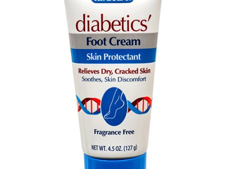 WHOLESALE FOOT CREAM DIABETICS FRAGRANCE FREE 4.5 OZ SOLD BY CASE Discount