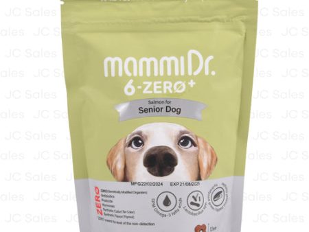 WHOLESALE 6-ZERO ORGANIC DOG FOOD SENIOR 3.52OZ SOLD BY CASE Supply