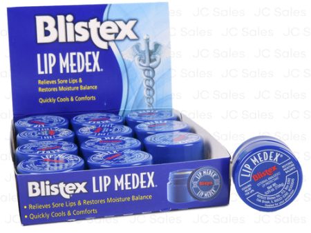 WHOLESALE BLISTEX LIP MEDEX .25 OZ DISPLAY SOLD BY CASE Online