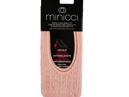 WHOLESALE NO SHOW SOCKS 1 PK  PINK  M L 4-10 SOLD BY CASE Cheap