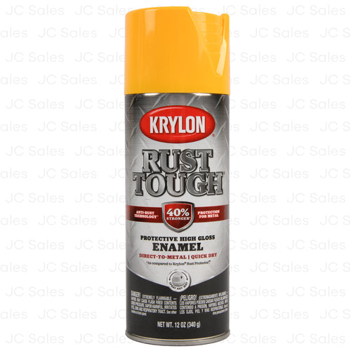 WHOLESALE KRYLON HIGH GLOSS SUN YELLOWSAFETY YELLOW 12 OZ SOLD BY CASE Cheap