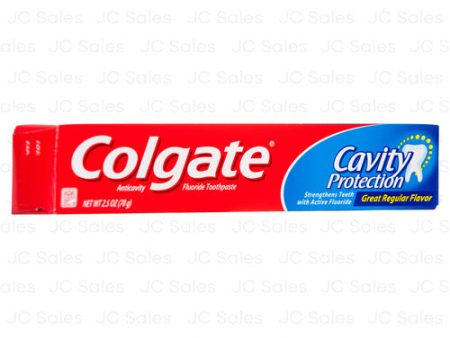 WHOLESALE COLGATE TOOTHPASTE 2.5 OZ REGULAR FLAVOR CAVITY PROTECTION SOLD BY CASE Fashion