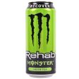 NEW WHOLESALE MONSTER REHAB GREEN TEA 15.5 FL OZ SOLD BY CASE For Discount