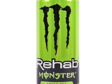 NEW WHOLESALE MONSTER REHAB GREEN TEA 15.5 FL OZ SOLD BY CASE For Discount