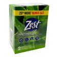 WHOLESALE ZEST BAR SOAP REFRESHING FRESH ALOE 2 PK X 4.12 OZ SOLD BY CASE on Sale