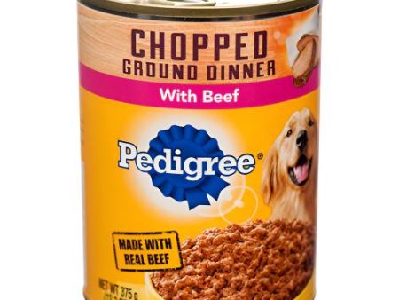 WHOLESALE PEDIGREE 13.2 OZ CHOPPED BEEF SOLD BY CASE Online now