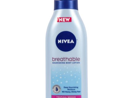 NEW WHOLESALE NIVEA BODY LOTION TROPICAL BREEZE SCENT 16.9 OZ SOLD BY CASE For Sale