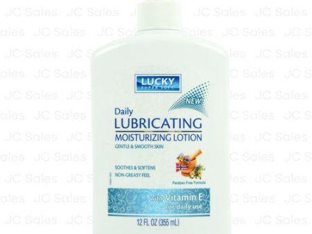 WHOLESALE LUCKY DAILY LUBRICATING LOTION 12 OZ SOLD BY CASE Online now