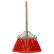 WHOLESALE FAN BROOM ESCOBA ABANICO NO.13 W  WOOD HANDLE SOLD BY CASE Discount