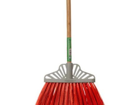 WHOLESALE FAN BROOM ESCOBA ABANICO NO.13 W  WOOD HANDLE SOLD BY CASE Discount