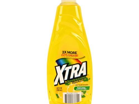 WHOLESALE XTRA DISH LIQUID FRESH LEMON 24 OZ SOLD BY CASE For Discount